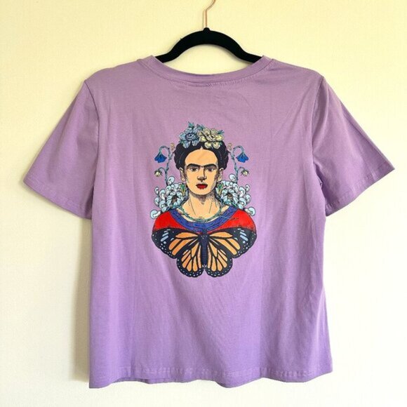 BNWT Frida Kahlo x Shein Graphic T Shirt - Picture 2 of 5